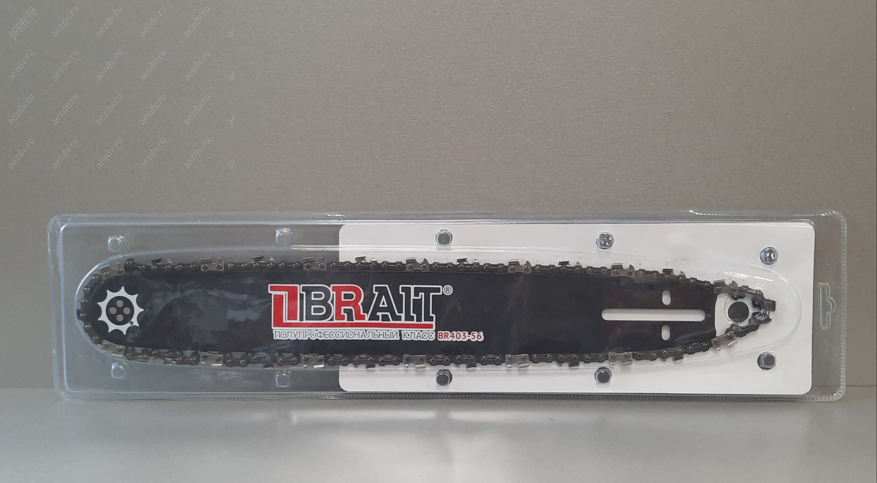 Шина + цепь для бензопилы (3/8 1.3 56зв) BRAIT 