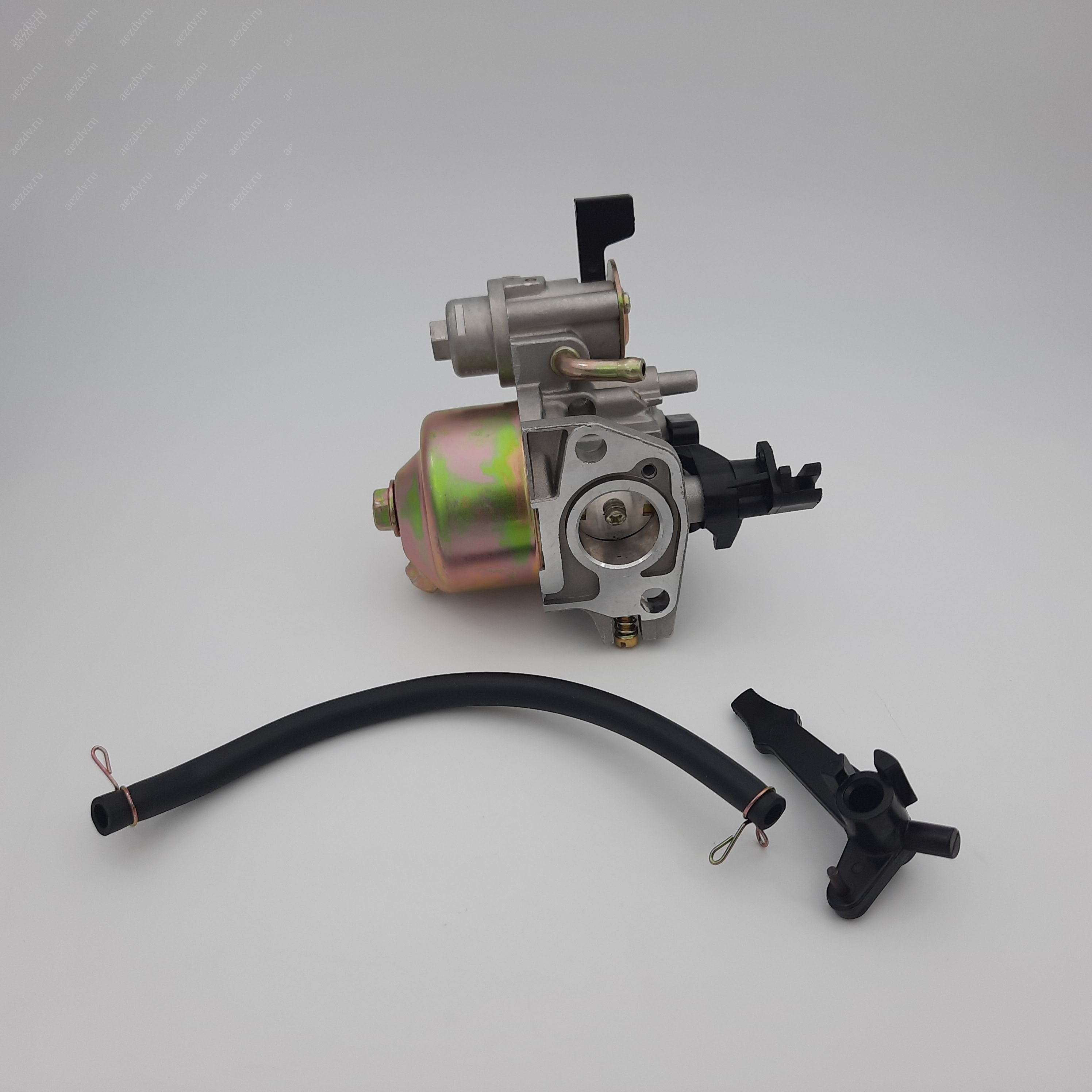 Карбюратор для бензиновых двигателей 168F-170F (GX160-GX200) с краником 