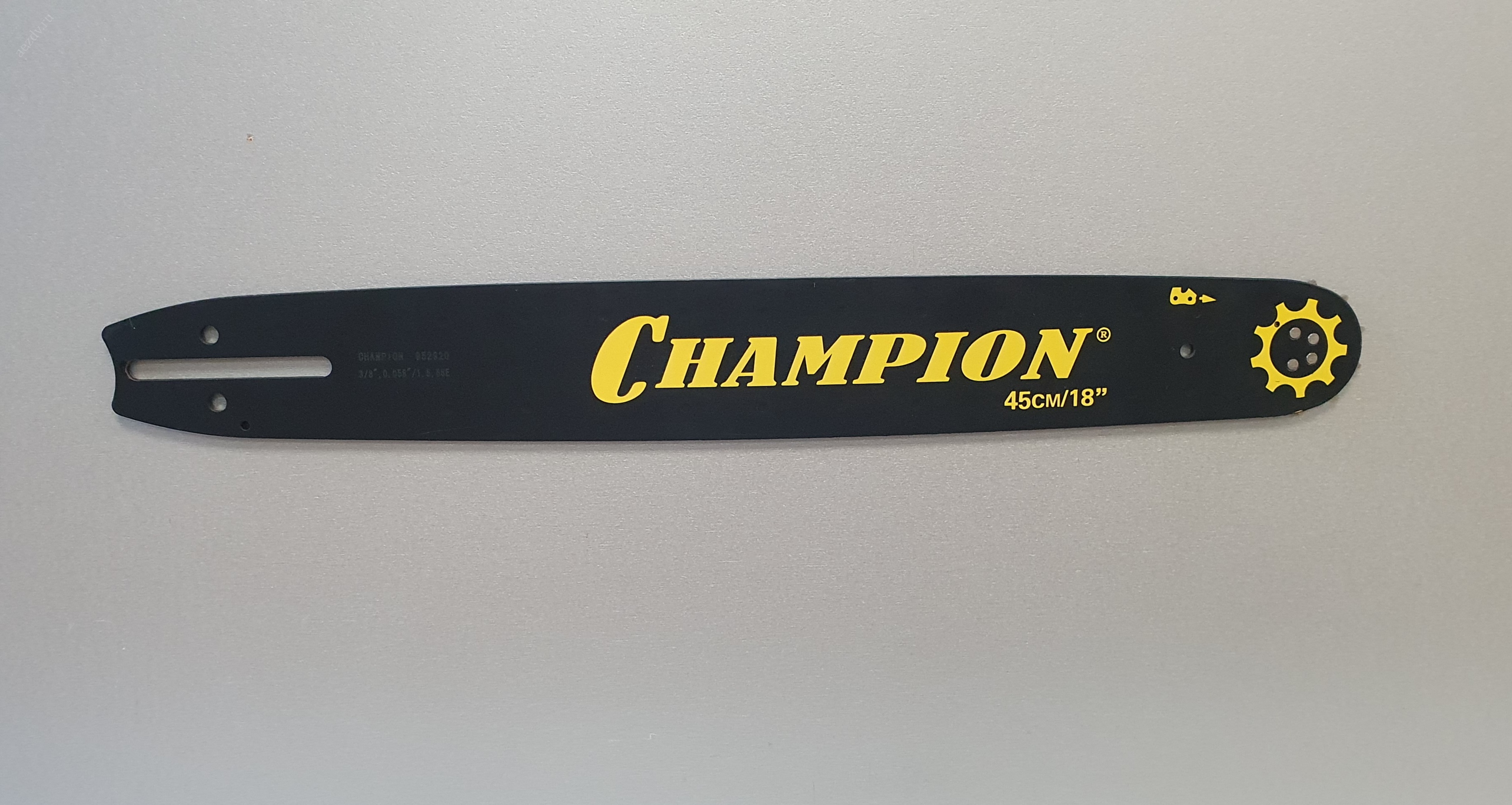 Шина для бензопилы 18" (3/8 1.5 68зв).ЧЕМПИОН