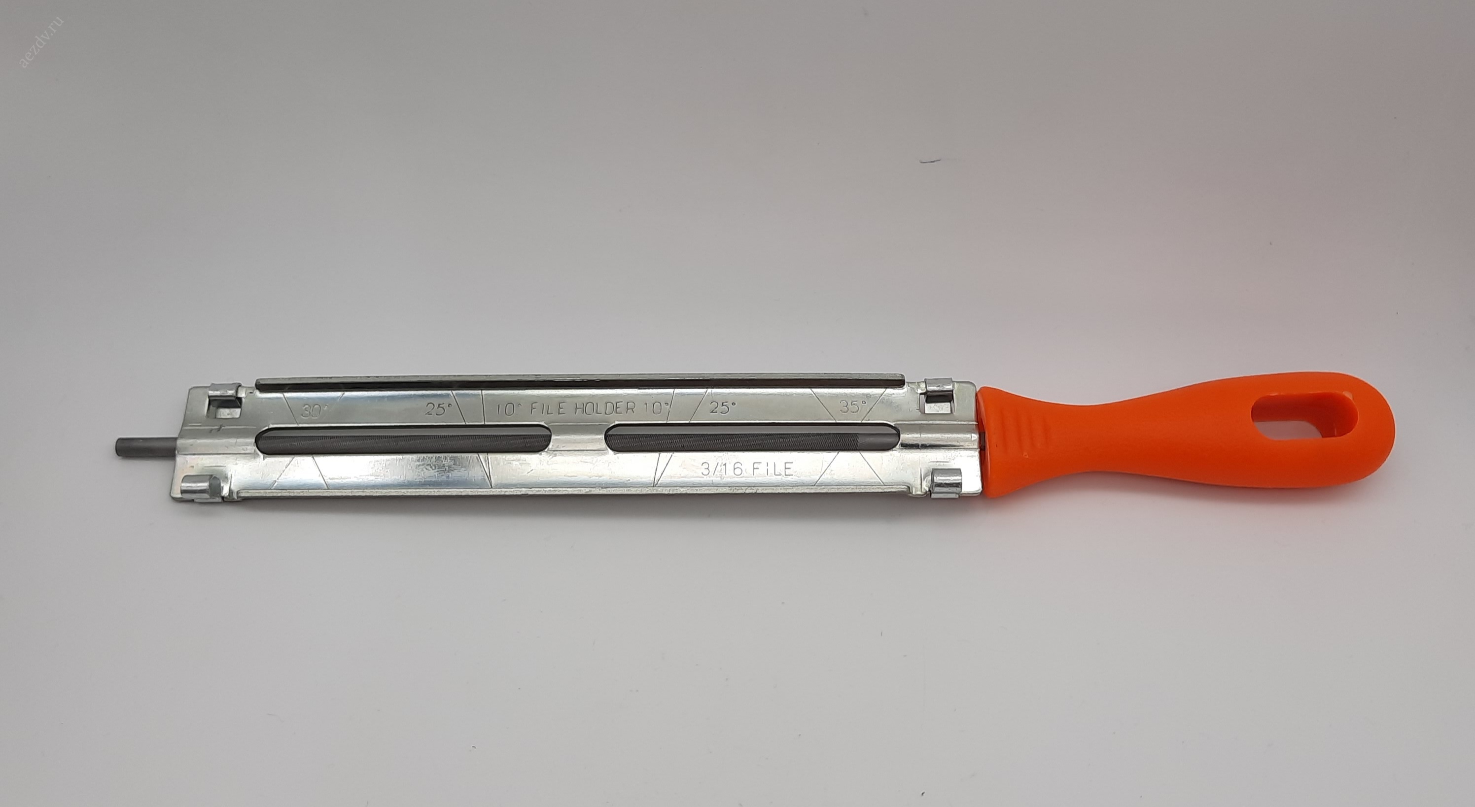Обойма напильника с направляющей для напильника диаметр 4,8 мм с пластиковой ручкой