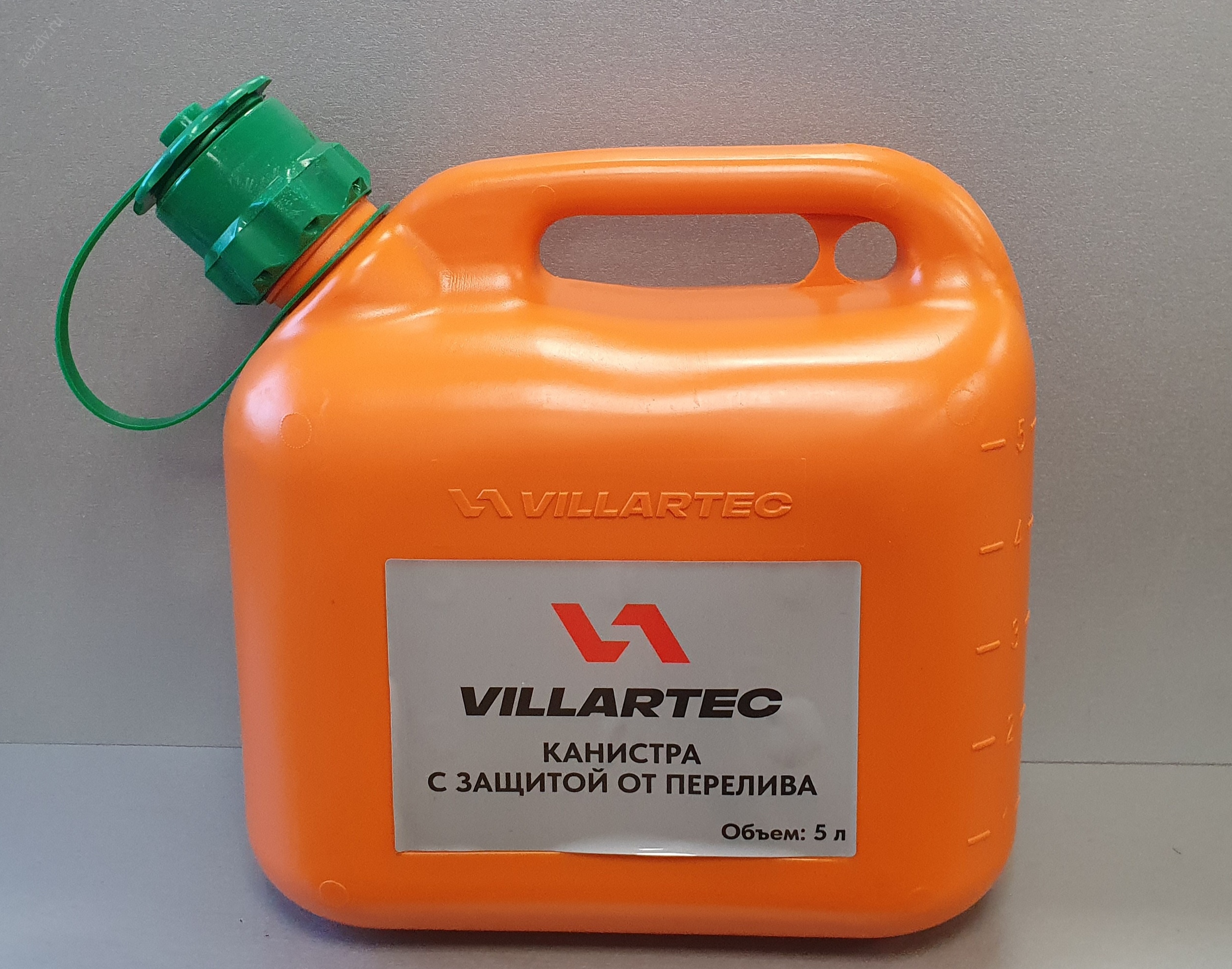 Канистра оранжевая VILLARTEC 5л
