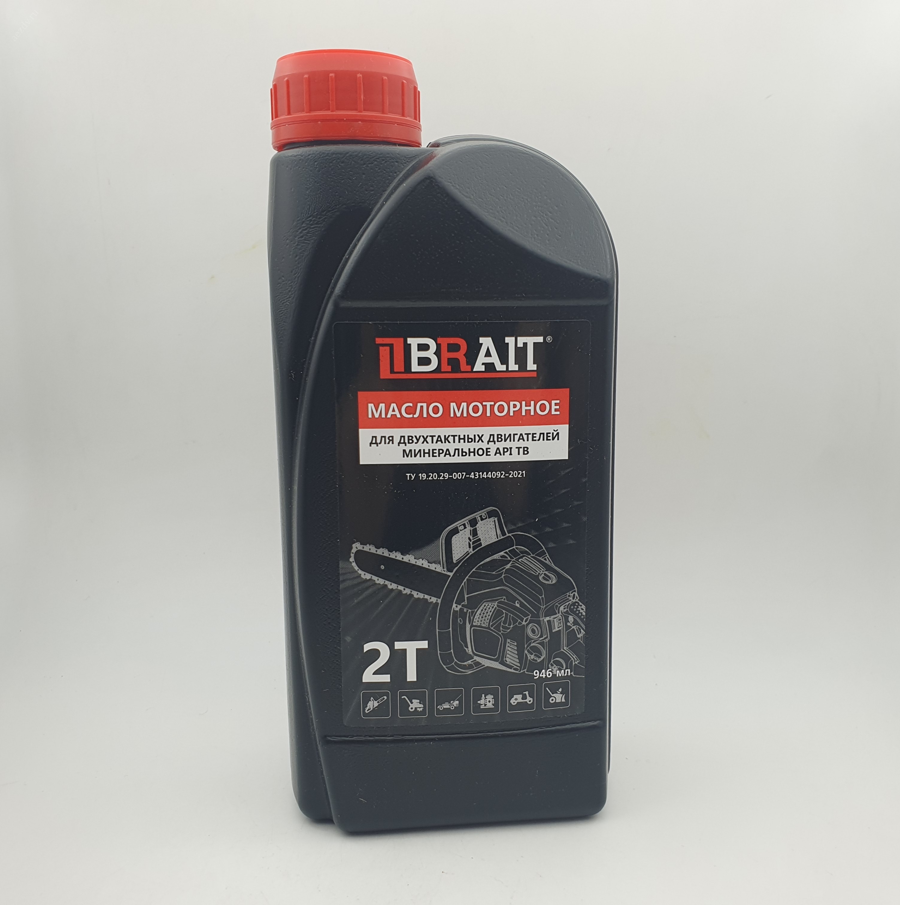 Масло моторное BRAIT 2-Т API TB минеральное 946мл