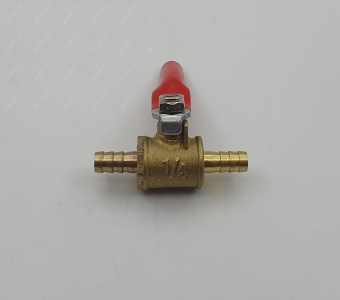 Краник шаровой Pegas pneumatic латунный елочка 6х6mm