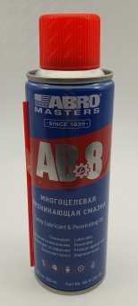 Смазка-спрей многоцелевая проникающая (200мл), ABRO MASTER