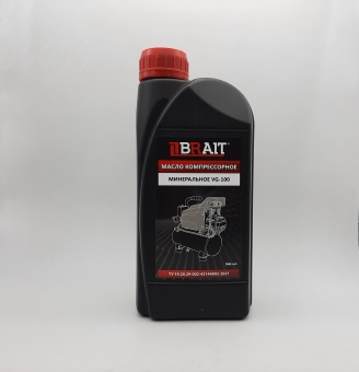 Масло BRAIT компрессорное VG-100 1л
