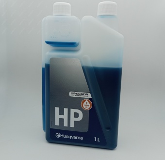 Масло 2-х тактное HP, полусинтетика,1 л Husqvarna с дозатором