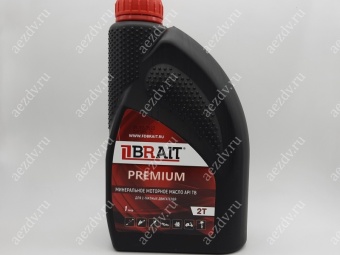 Масло 2-х тактное минеральное BRAIT PREMIUM API TB 1л